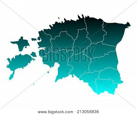Map Of Estonia