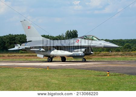 Royal Danish Air Force F-16 Fighter Jet Aircraft
