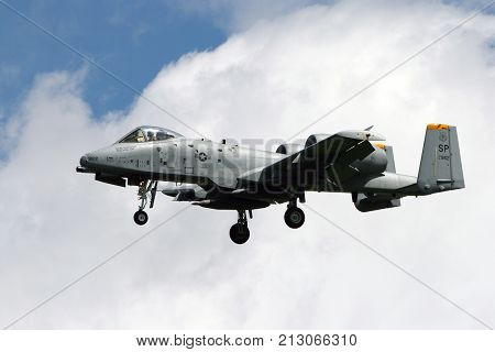 Us Air Force A-10 Thunderbolt Ii Fighter Jet