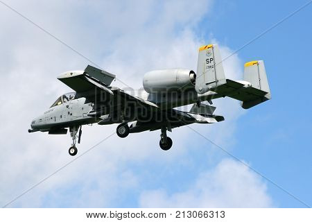 Us Air Force A-10 Thunderbolt Ii Fighter Jet
