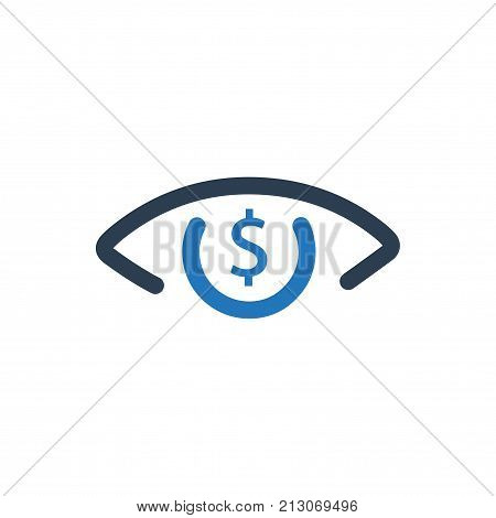 Smart, Beautiful, Meticulously Designed Business Vision Icon