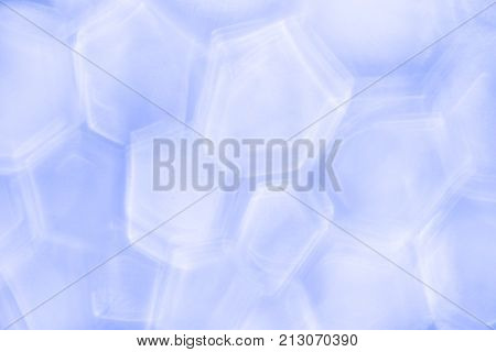 Christmas and New Year holiday blurred blue background
