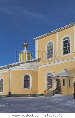 Cathedral of the Assumption in Verkhovazhye, Vologda region, Russia