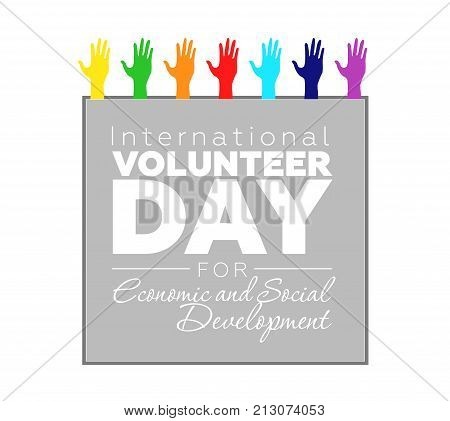 International Volunteer Day for Economic and Social Development