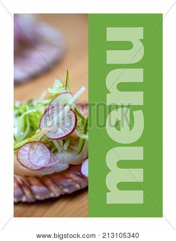 Model For A Menu