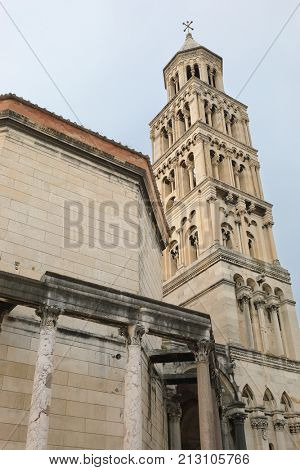 The building of the chapel of the Cathedral of St. Duje in Split
