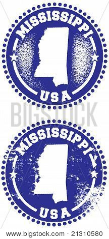 Mississisppi USA Briefmarken