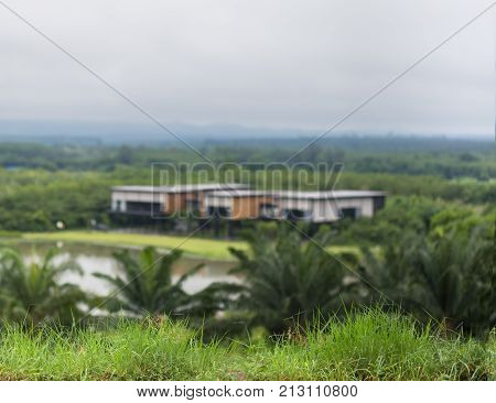 Beautiful view of the mountains, home background