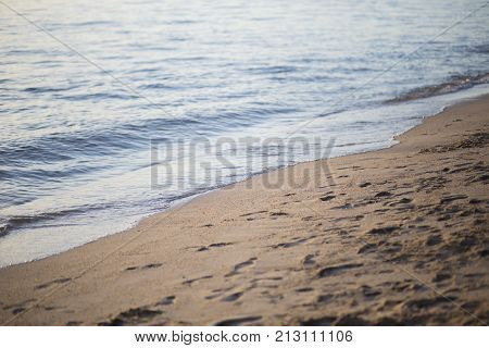 sea on the beach. Background ocean, beach, summer