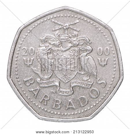 Barbados Dollar Coin
