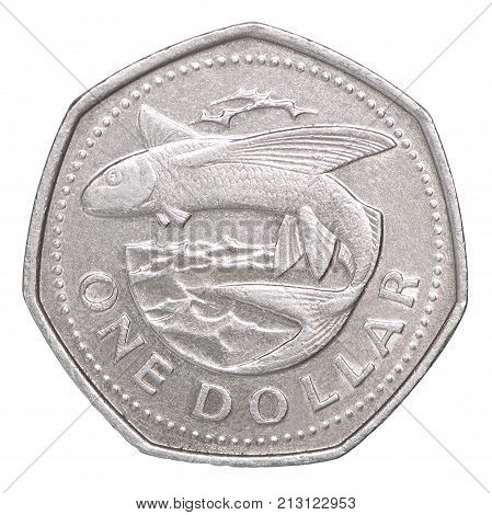 Barbados Dollar Coin