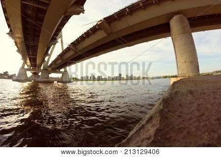 View Under The Big Bridge