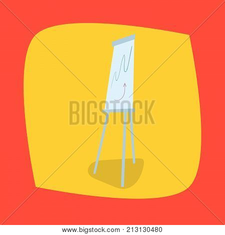 Whiteboard With Positive Graph Charts