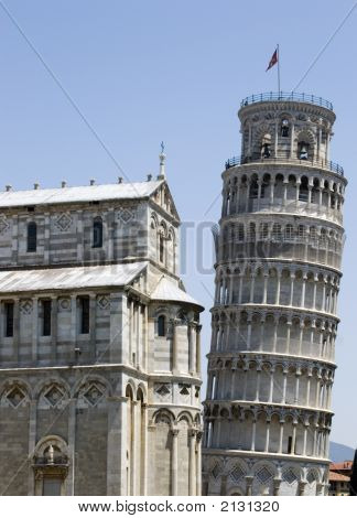 Det skæve tårn i Pisa