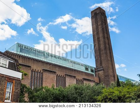 Tate Modern In London (hdr)