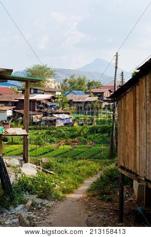 Pakse City In South Laos