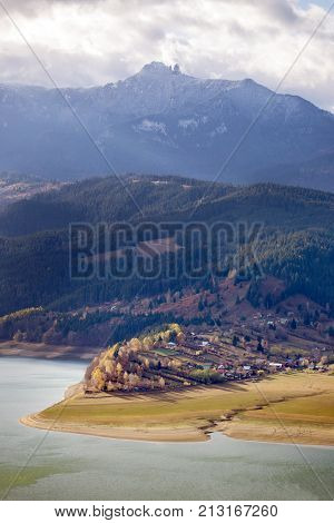 View Of The Lacul Bicaz, Romania