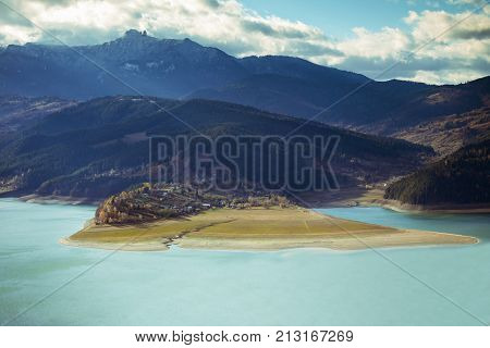 View Of The Lacul Bicaz, Romania
