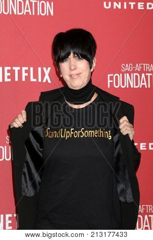 LOS ANGELES - NOV 9:  Diane Warren at the SAG-AFTRA Foundation's Patron of the Artists Awards 2017 at Wallis Annenberg Center for the Performing Arts on November 9, 2017 in Beverly Hills, CA