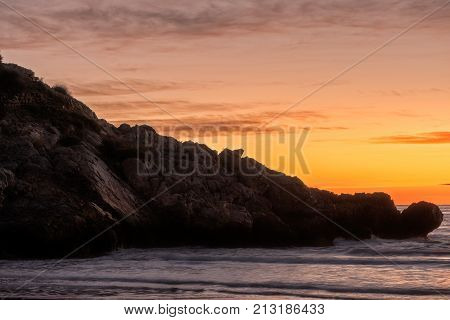 The Coast Of Oropesa Del Mar On The Costa Azahar