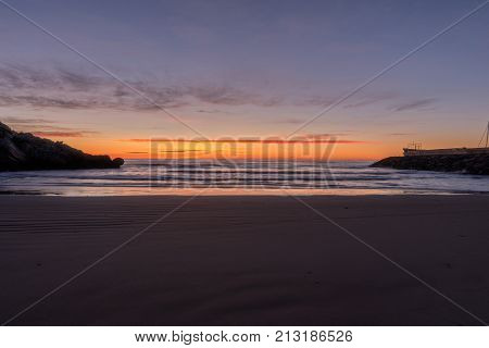 The Coast Of Oropesa Del Mar On The Costa Azahar