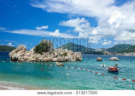 Adriatic Seacoast, Przno Beach, Milocer, Montenegro