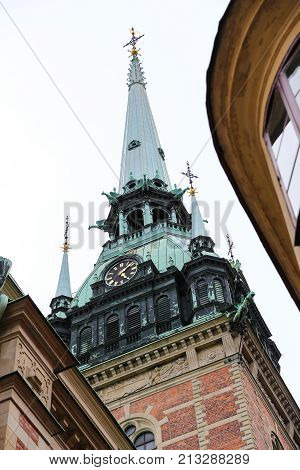 German Church In Gamla Stan, Stockholm, Sweden