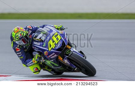 Valentino Rossi Of Italy And Movistar Yamaha Motogp