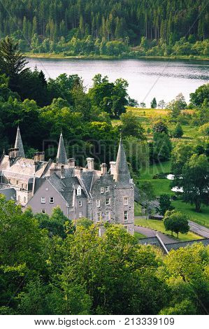 Tigh Mor With Loch Achray In The Background Is A Luxury Property In The Heart Of The Scottish Highla