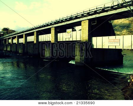 Brücke über den Lake Wakatipu