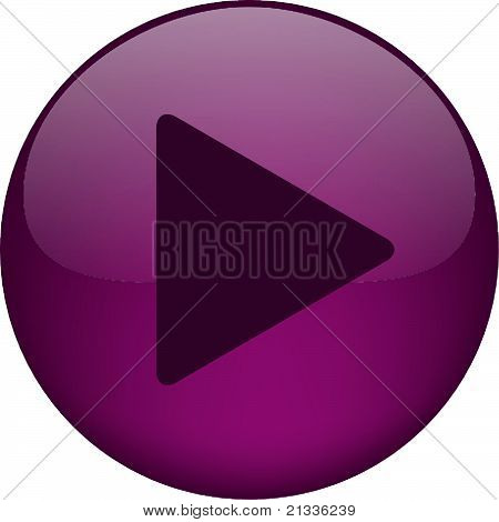 Vector - pulsante con il gioco