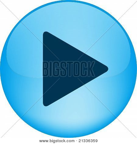 Vector - pulsante con il gioco