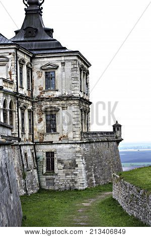 Podgoretsky Castle. Elements Of An Ancient Castle. Old Castle.