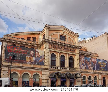 Historical Adriano Thather In Rome