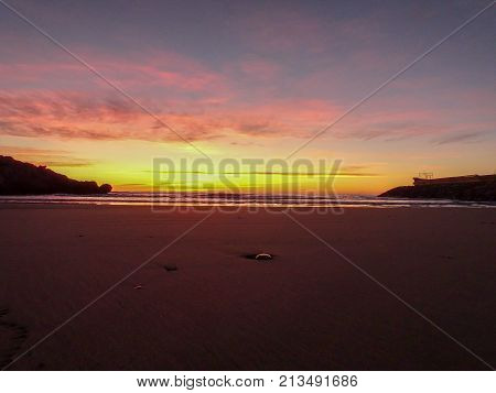The Coast Of Oropesa Del Mar On The Costa Azahar