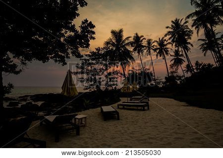 Tropical Landscape Of Koh Kood