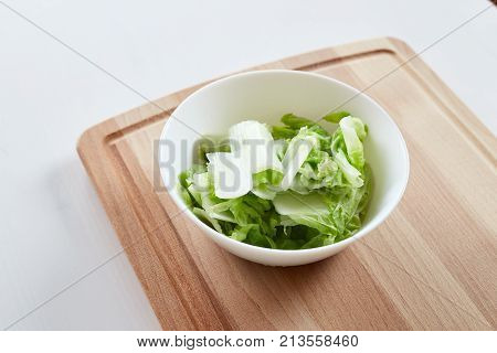 Organic White Cabbage Casually