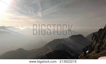 photo of the mountain Wendelstein in Bavaria