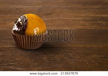 Traditional Brazilian Sweet Isolated On White Background. Olho De Sogra.