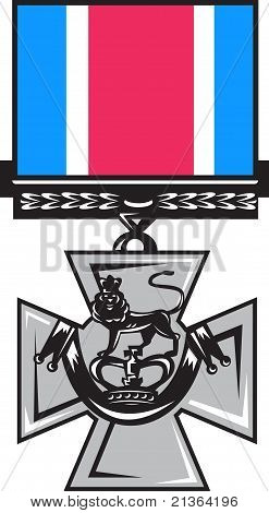 Victoria cross vojenské medaile za statečnost