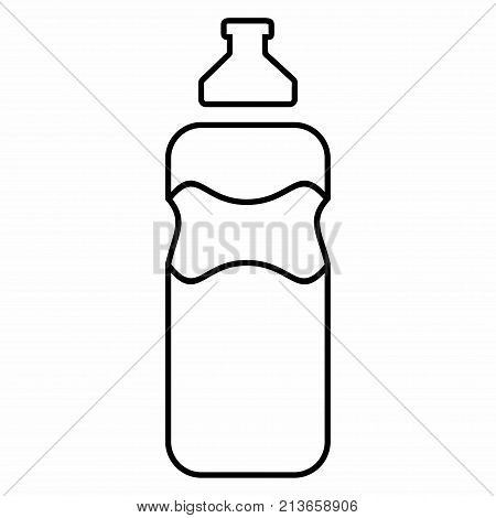 Bicycle Bike Bottle Water Components Outline Parts