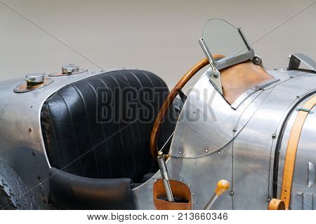 Prague, Czech Republic - November 10: Bugatti Type 51 Premier Racing Car From 1931 Stands In Nationa