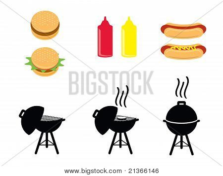 BBQ ikoner
