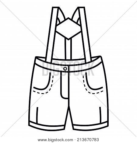 Children Baby Overalls Suspenders Shorts Apparel Clothing