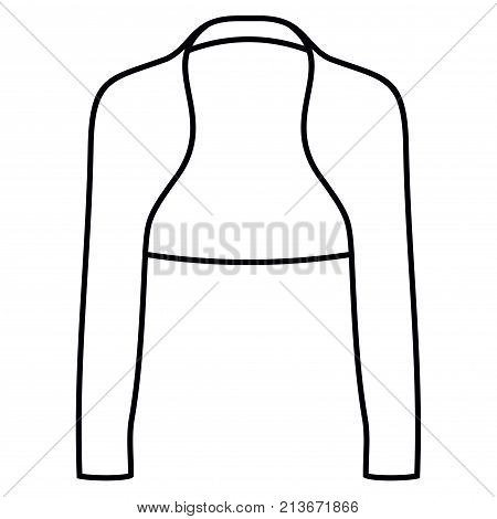 Jacket Womens Ladies Long Sleeve Bolero Clothing