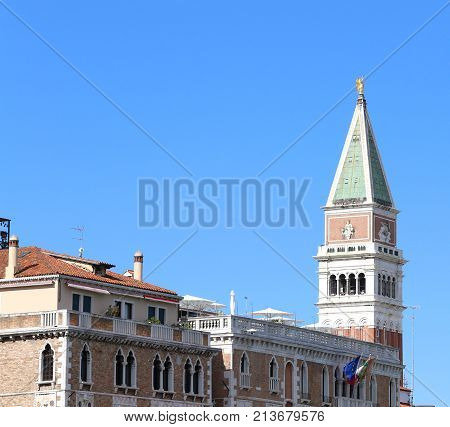Tip Of The San Marco Bell Tower