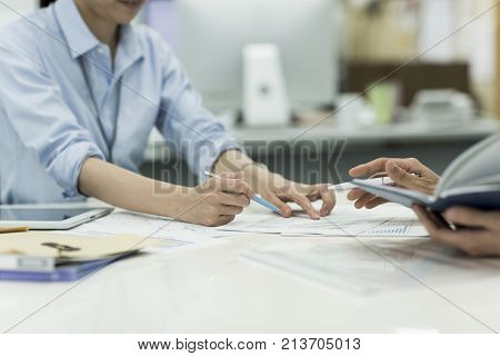 Meeting of work