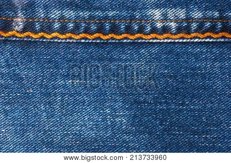 Blue Faded Jeans Texture
