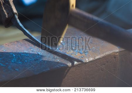 Blacksmith Tools And Fixtures For Hand Forged Metal