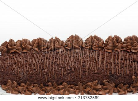 Sweet and Tasty Chocolate Cake with Cream
